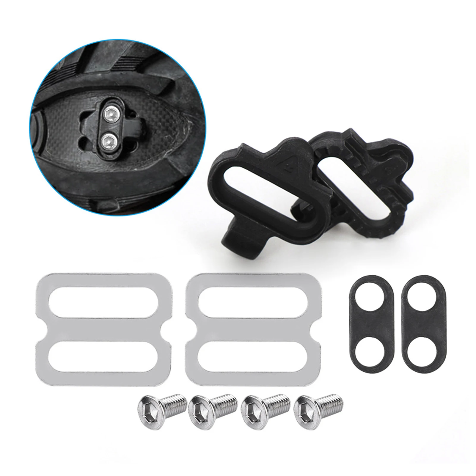 Universal SPD Mountain Bike Cleats Set - PD-M520/M540/M324/M545/M424/M647/M959