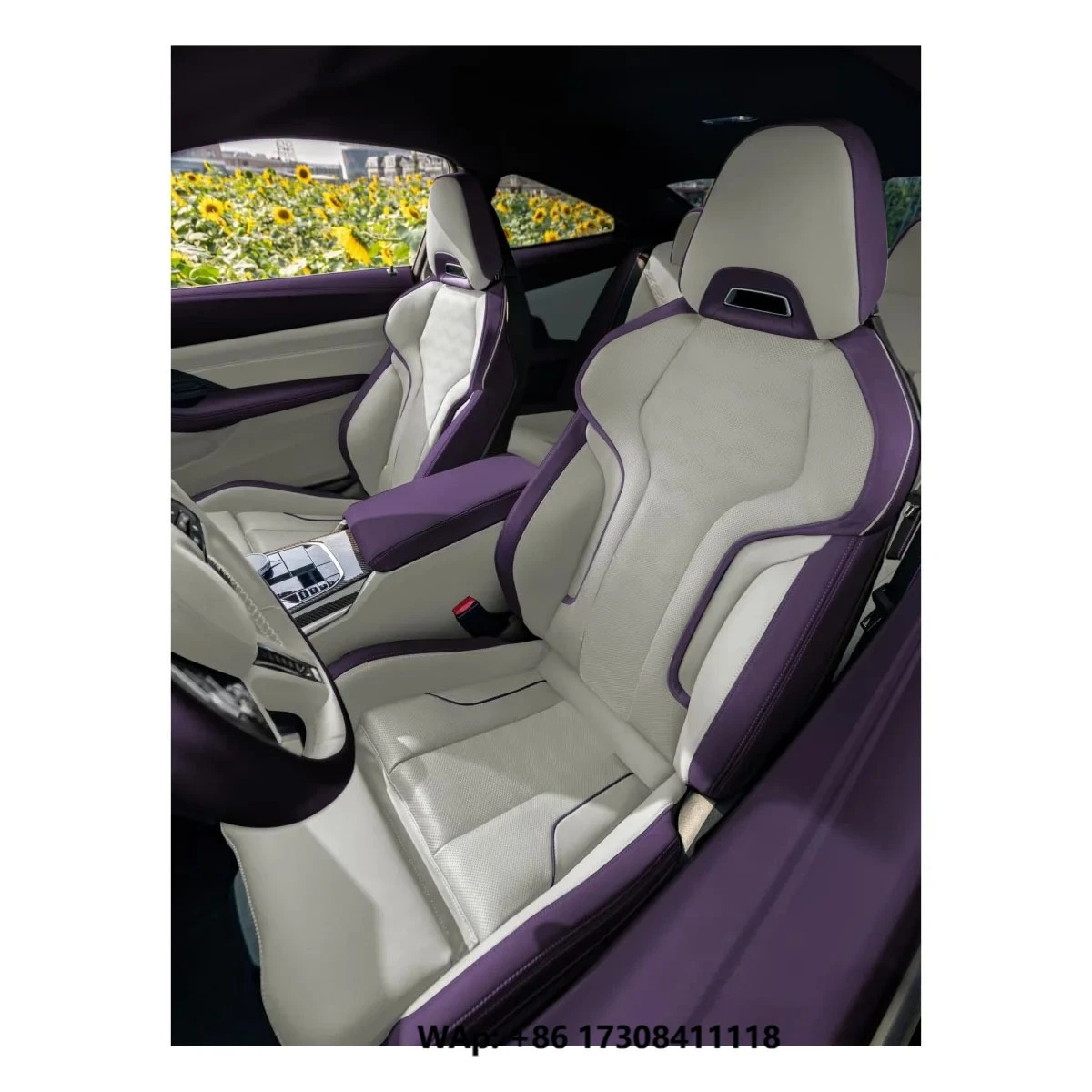 Custom Fit Car Seat Covers for  1-7Series X5 X3 X1 E46 E90 E60 F30 F10 E39 Accessories Full Set 5 Seat Covers Luxury Leather