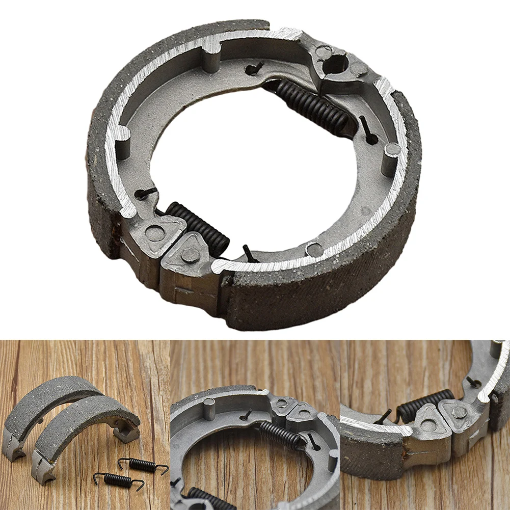 TB50 Brake Shoes for E Bikes and For scooters 80MM Metal Brake For pads with Strong Tension and Wear Resistance