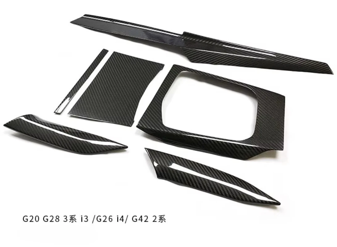 Suitable For New 234 Series I3i4g20/28/22/23/42/m2g87 Modified Dry Carbon Fiber Interior Parts ( Set)