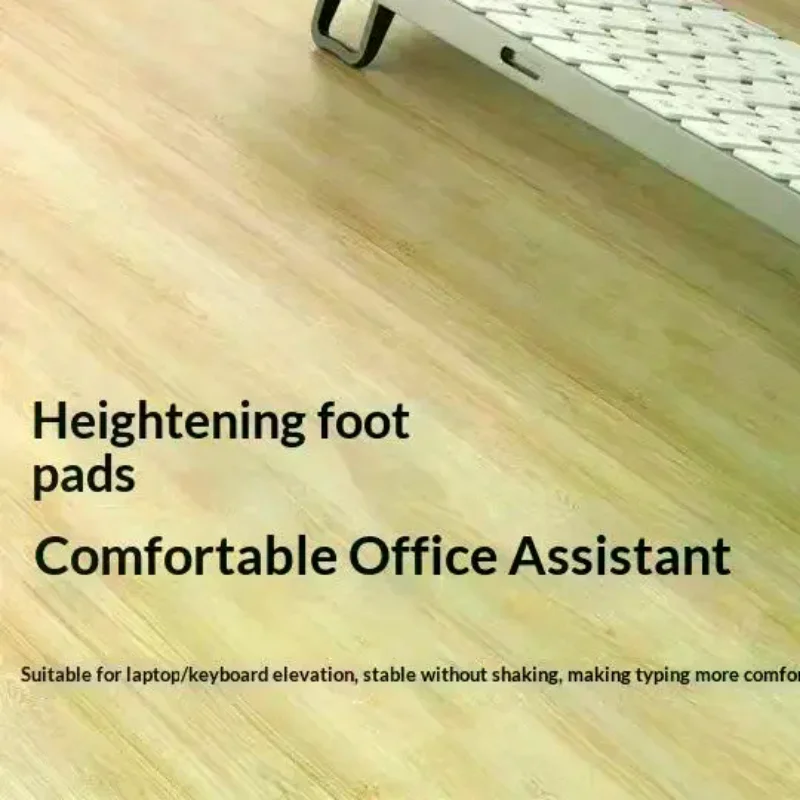 Foldable Laptop Stand Mini Portable Keyboard Riser Dual Height Adjustable Non Slip Support Bracket For Desktop Office Use 1Pair
