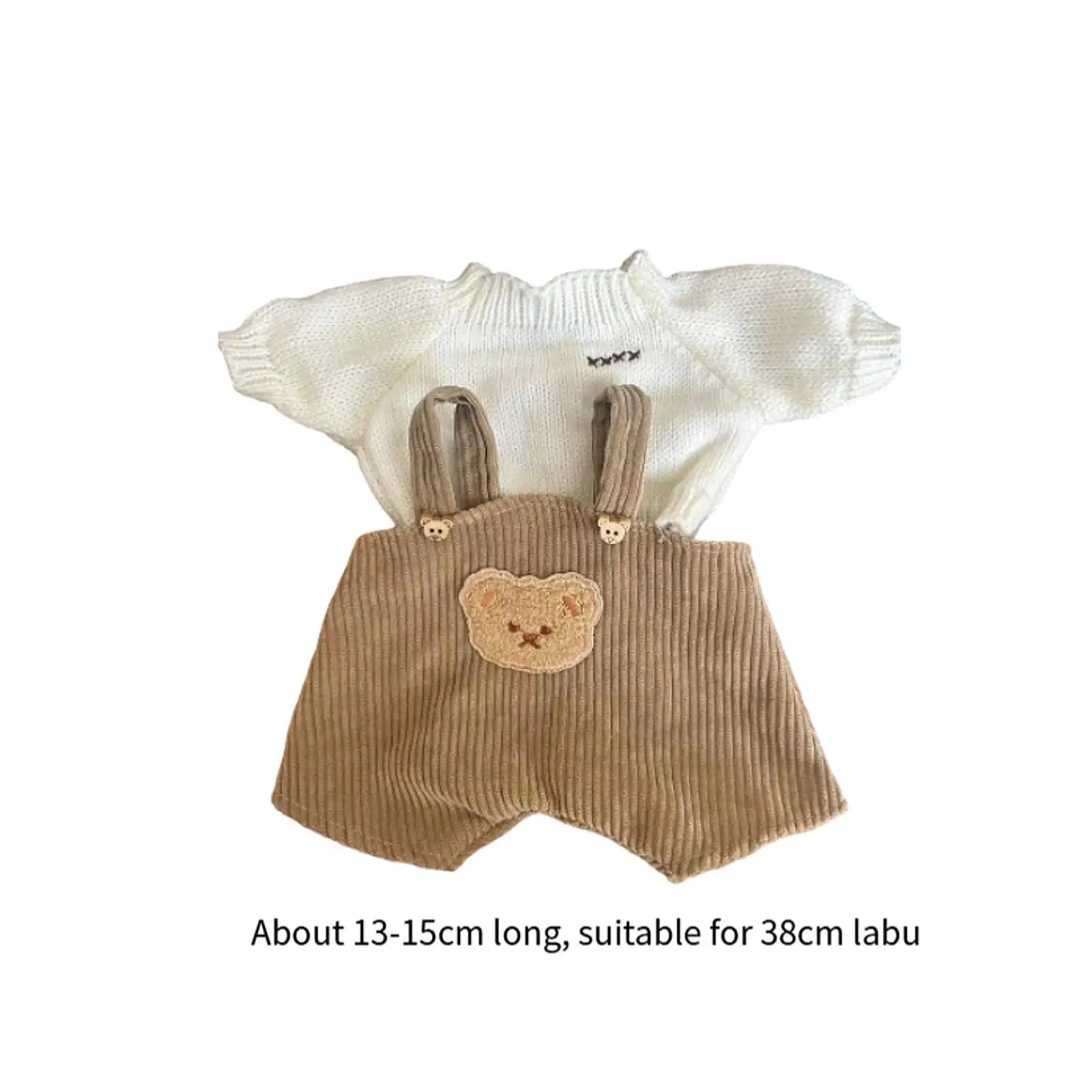 38 センチメートルぬいぐるみ服かわいいソフト写真小道具、ぬいぐるみアクセサリー、ぬいぐるみ