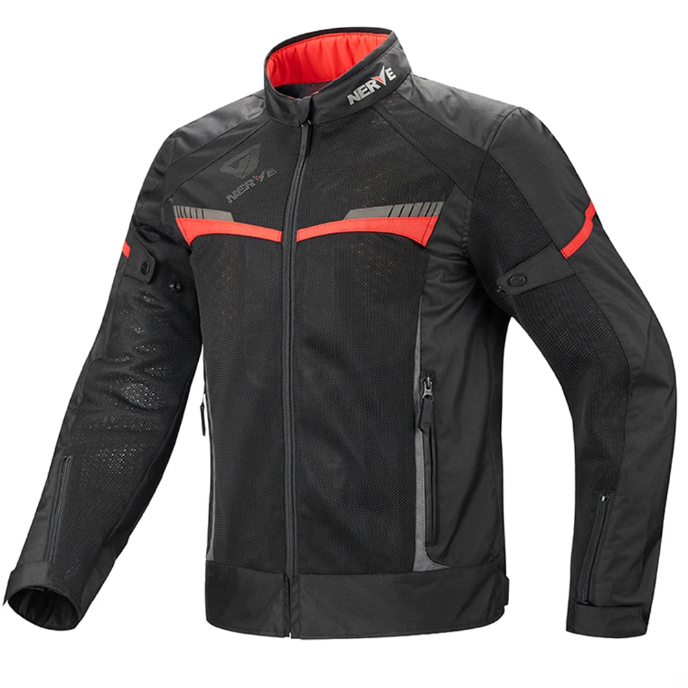 Motorcycle Mesh Jacket Lithe Motorcycle Riding Jacket New Racing Suit Universal For All Seasons Cycling Clothes Casual