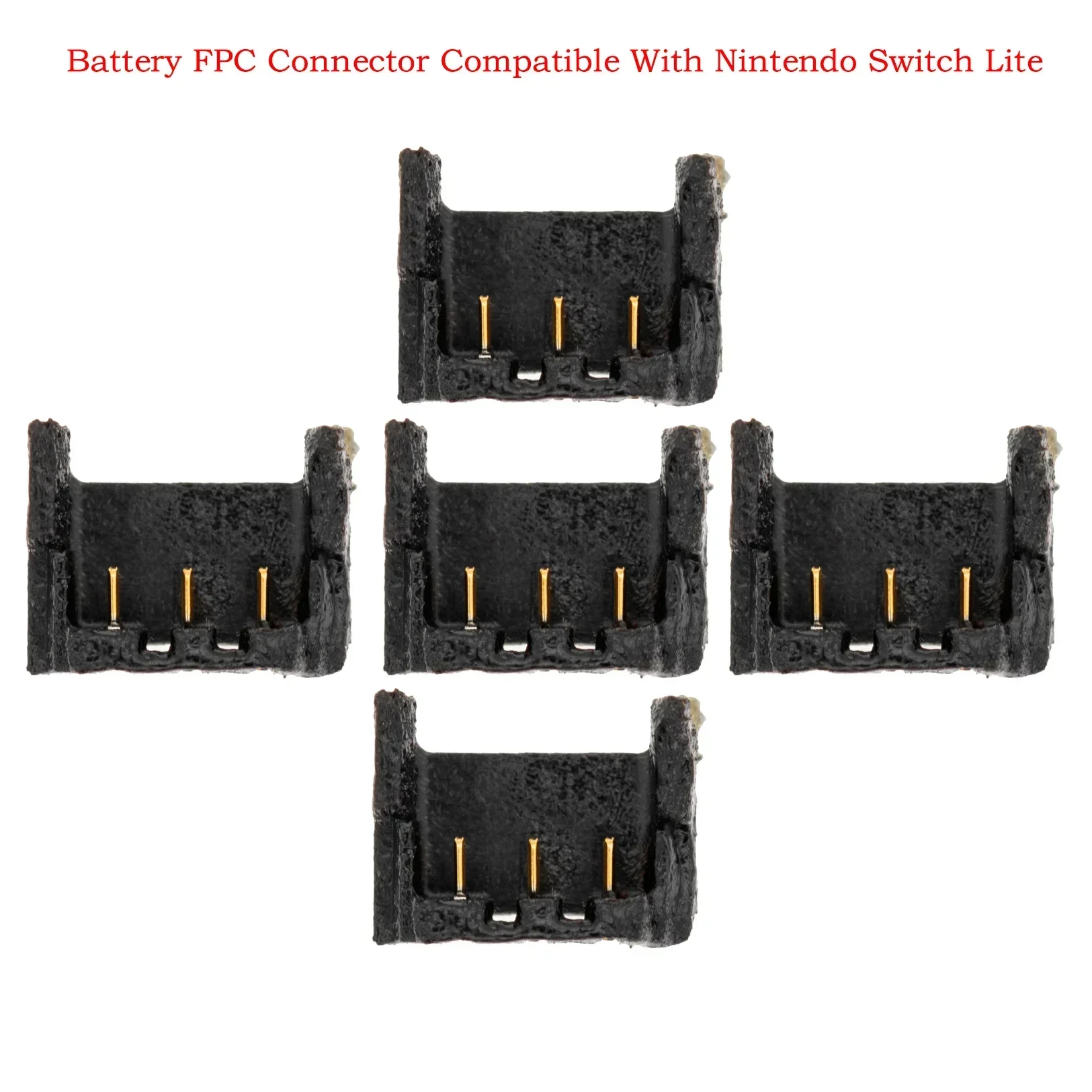 

5pcs for Switch NS Lite Motherboard Socket Sliding Rail Battery Connector Port