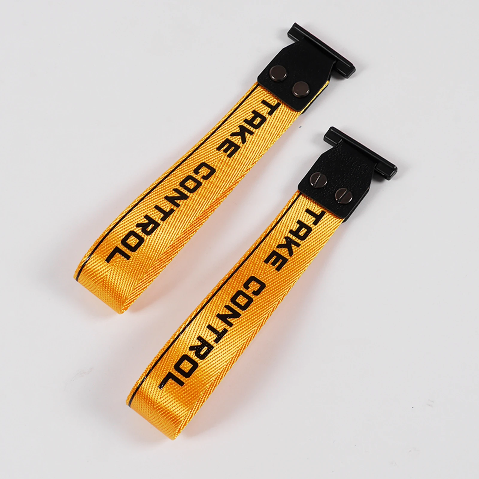 Latenpow Take Control Custom Keyboard Straps pastable Decorative Strap for Keyboard Metal Snap Straps Wooting 60he ATK68, etc