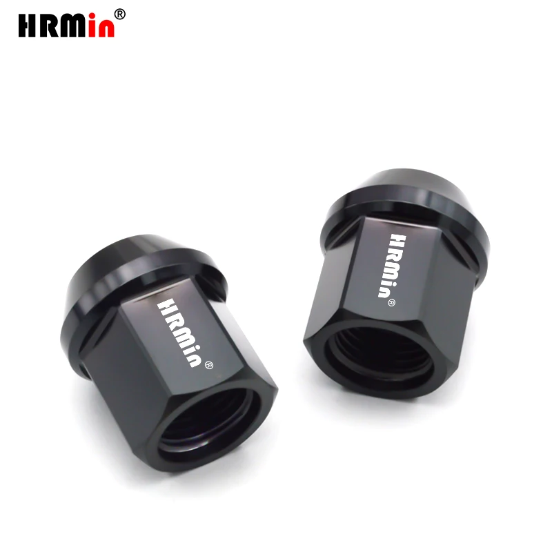 HRMin open end Gr.5 titanium cone seat wheel titanium racing lug nut M12*1.25mm for Nissan,Greatwall,Geely,Subaru,Suzuki etc.