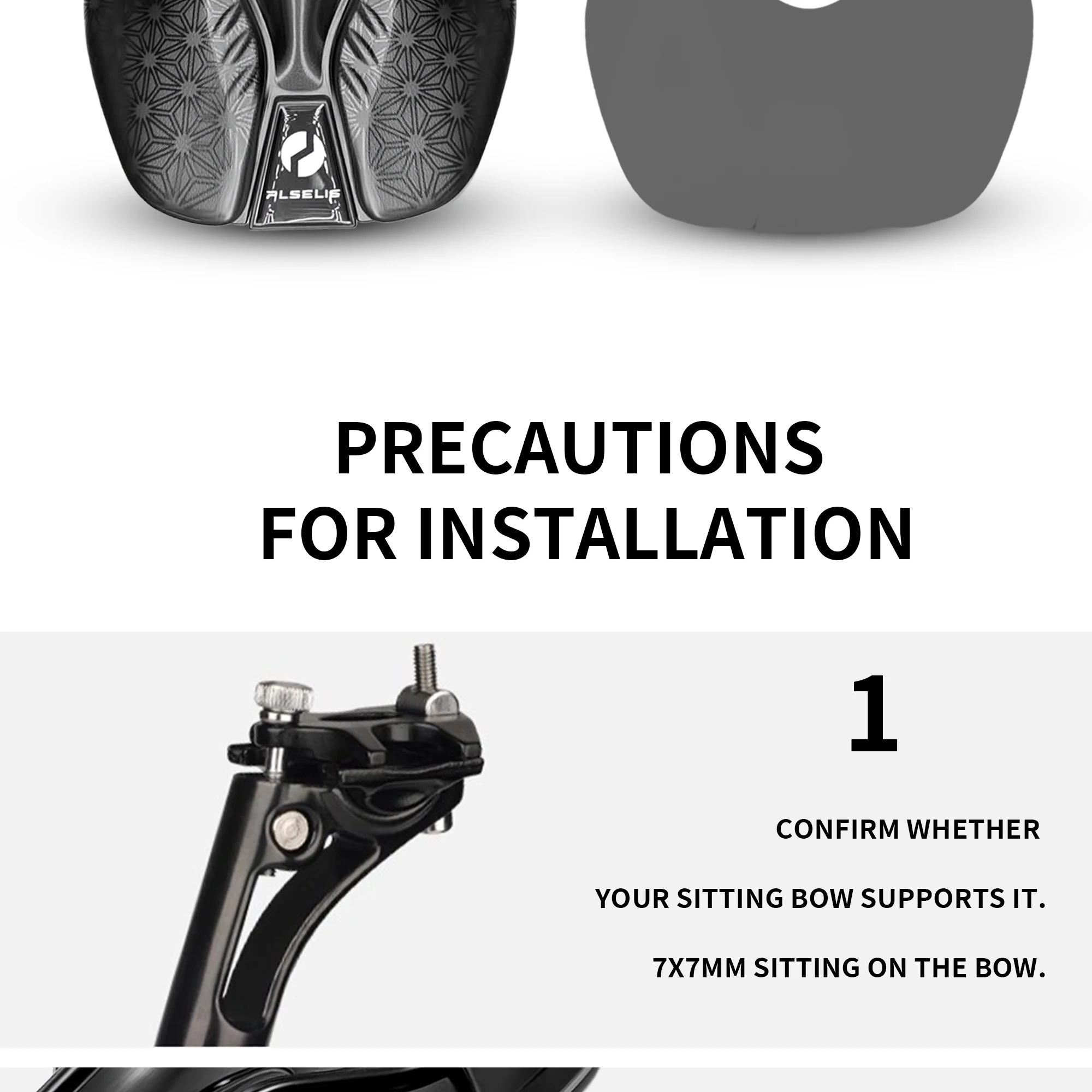 Plselis Leichter Rennrad-Sattel mit Hohlraum-Design, Atmungsaktiv, 280g, Rennrad-Zubehör – Detail 18