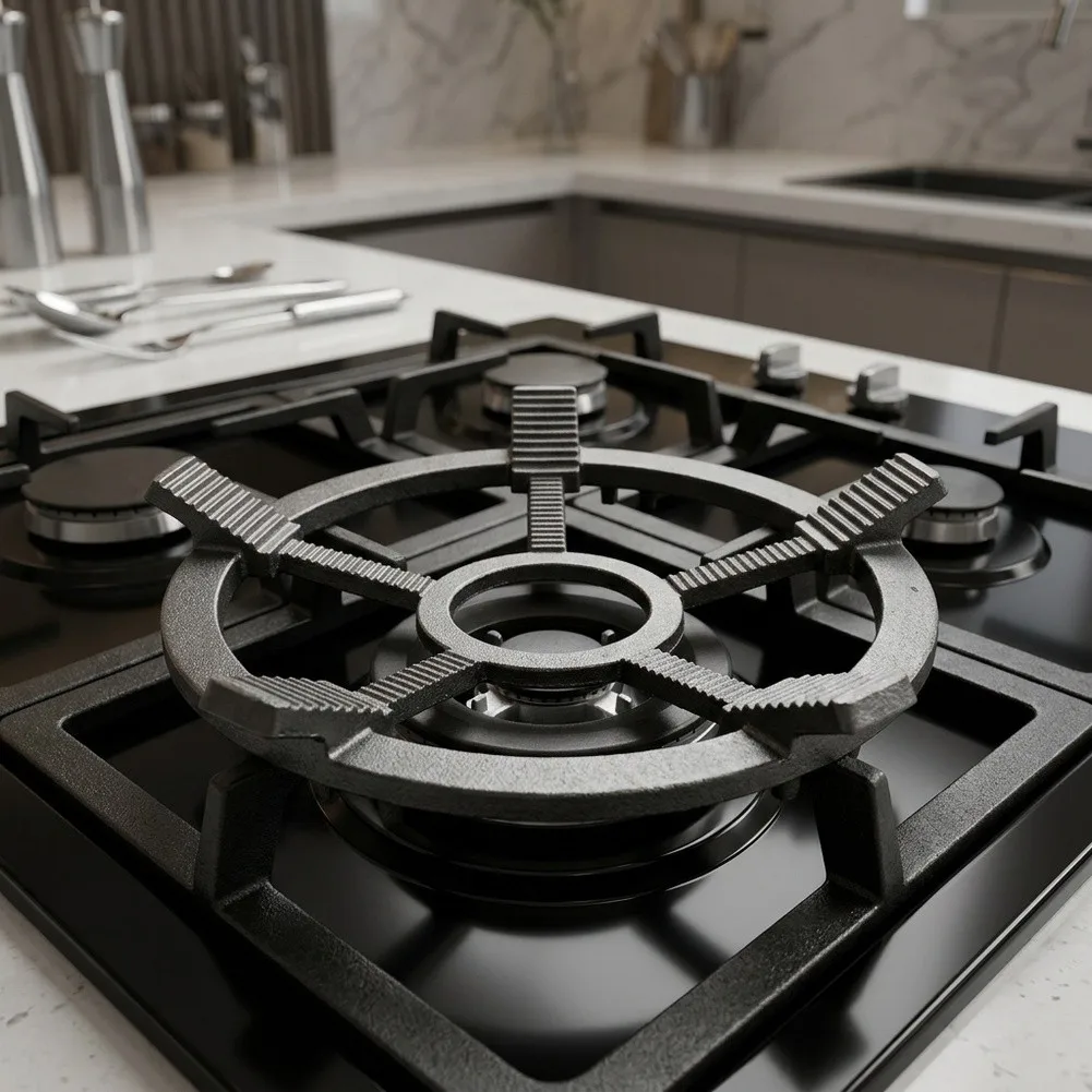 1Pcs Kitchen Non-Slip Gas Stove Bracket 2-in-1 Height Extension Pot Wok Support Bracket Extension Stand Replacement Accessory