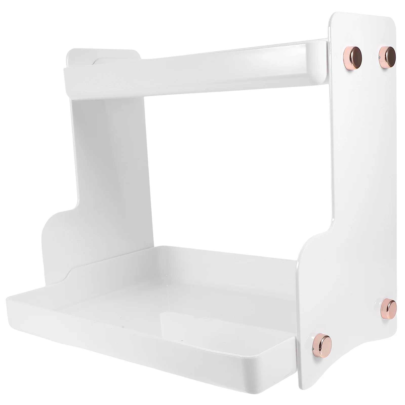 

Desktop Makeup Storage Rack White 2 Layers Detachable Bathroom Cosmetics Holder Counter Shelf ganizer Spice Rack Toiletry