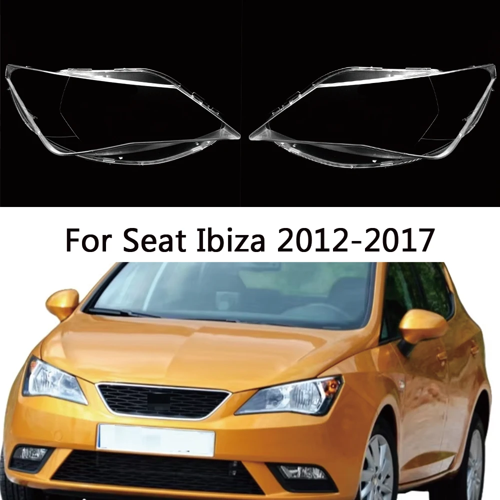 

Для Seat Ibiza 2012 2013 2014 2015 2016 2017 передняя фара автомобиля крышка объектива корпус лампы абажур корпус фары