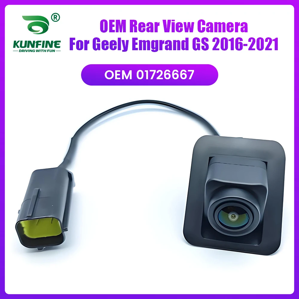 Factory Car Rear View Reverse Backup Camera 1726667 For Geely Emgrand GS 2016 2017 2018 2019 2020 2021 Waterproof Parking Assist