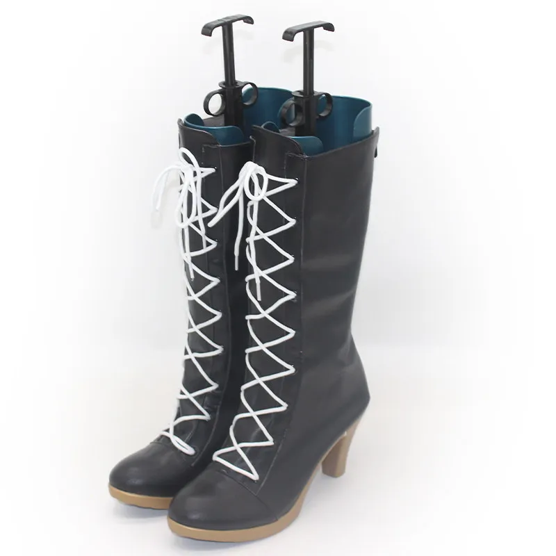 chaussures-de-cosplay-anime-black-b-ciel-white-rose-bottes-sur-mesure-accessoires-d'halloween