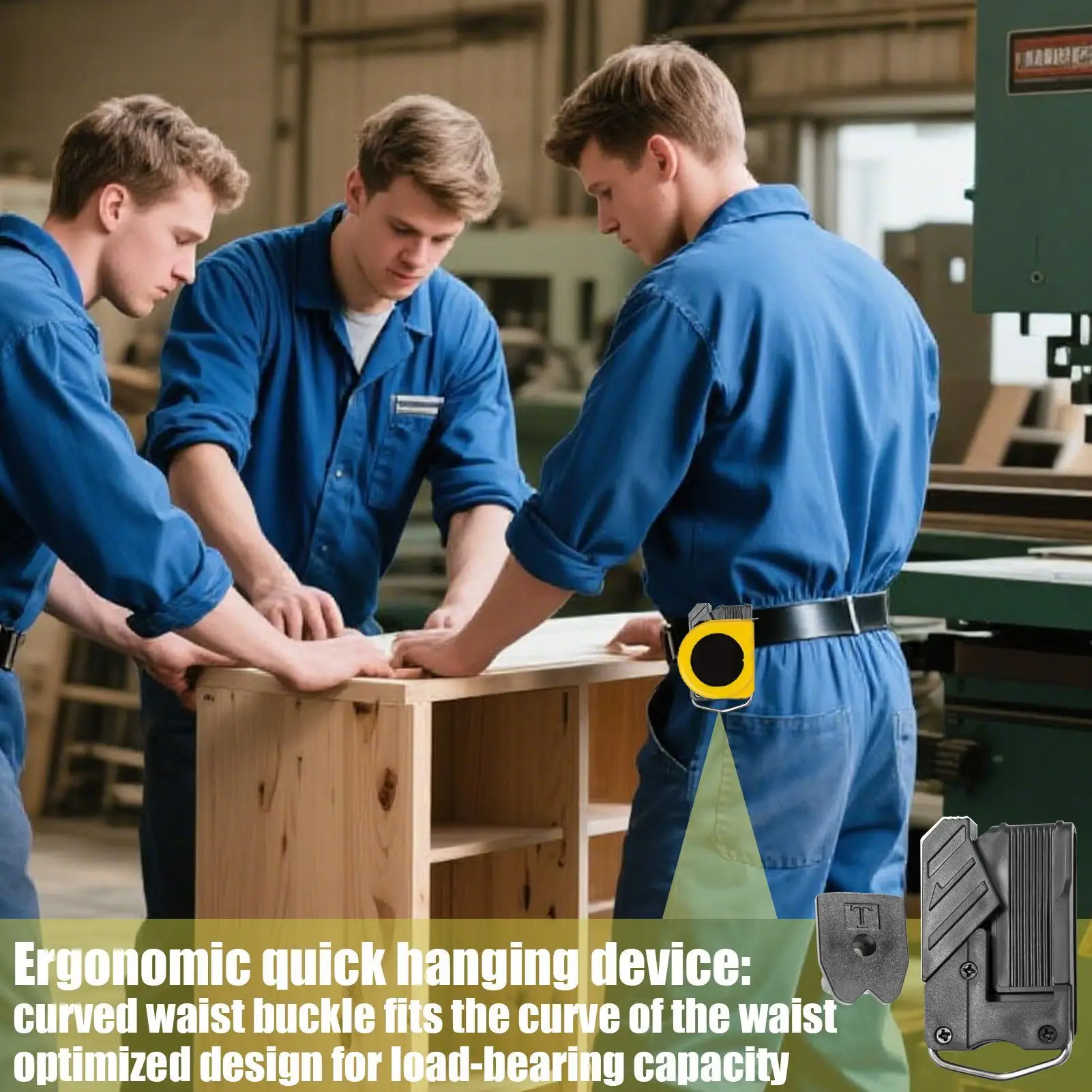 

Держатель для рулетки для ремня, держатель для рулетки, органайзер для ремня, крючок, фиксирующая кобура для столярных работ на открытом воздухе