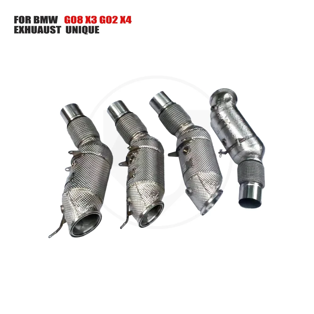 

UNIQUE Exhaust System High Flow Performance Downpipe for BMW G08 X3 Car Accessories With Catalytic Converter