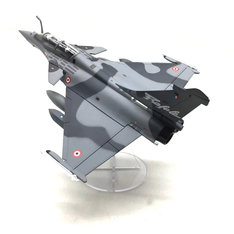 

Масштабная модель истребителя ВВС Франции Rafale B-Type (двухместный), 1:72, из сплава, для декора дома, украшение, подарок на день рождения