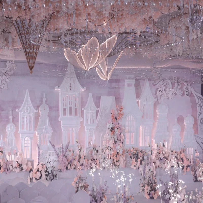 

Светящиеся крылья бабочки, свадебный реквизит, подвесной декор для сцены, потолка, руководство по местам, светодиодная композиция для свадебной сцены Ornam