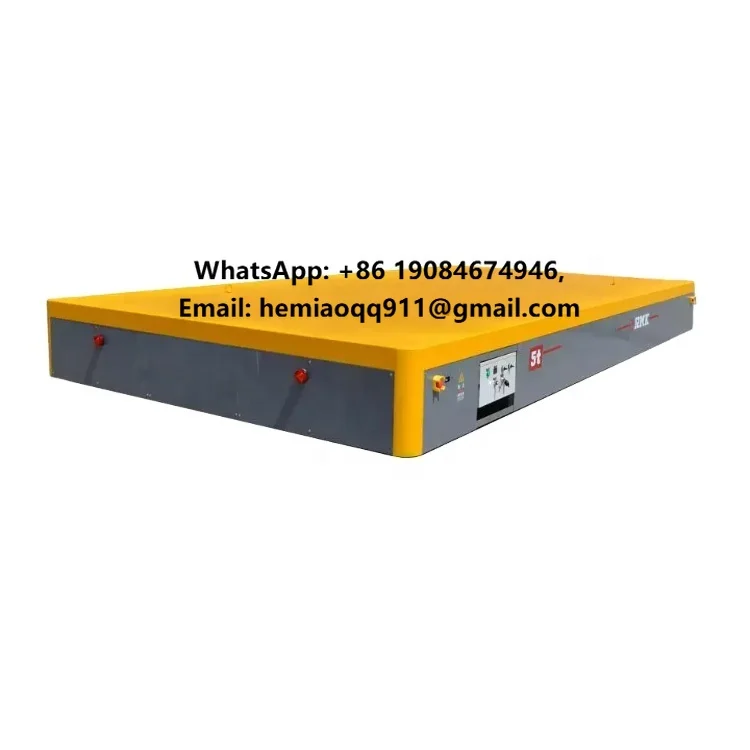 Automated Flatbed Towing Cart with Motor Pump Engine Gear Bearing Gearbox New Condition for Manufacturing Plant