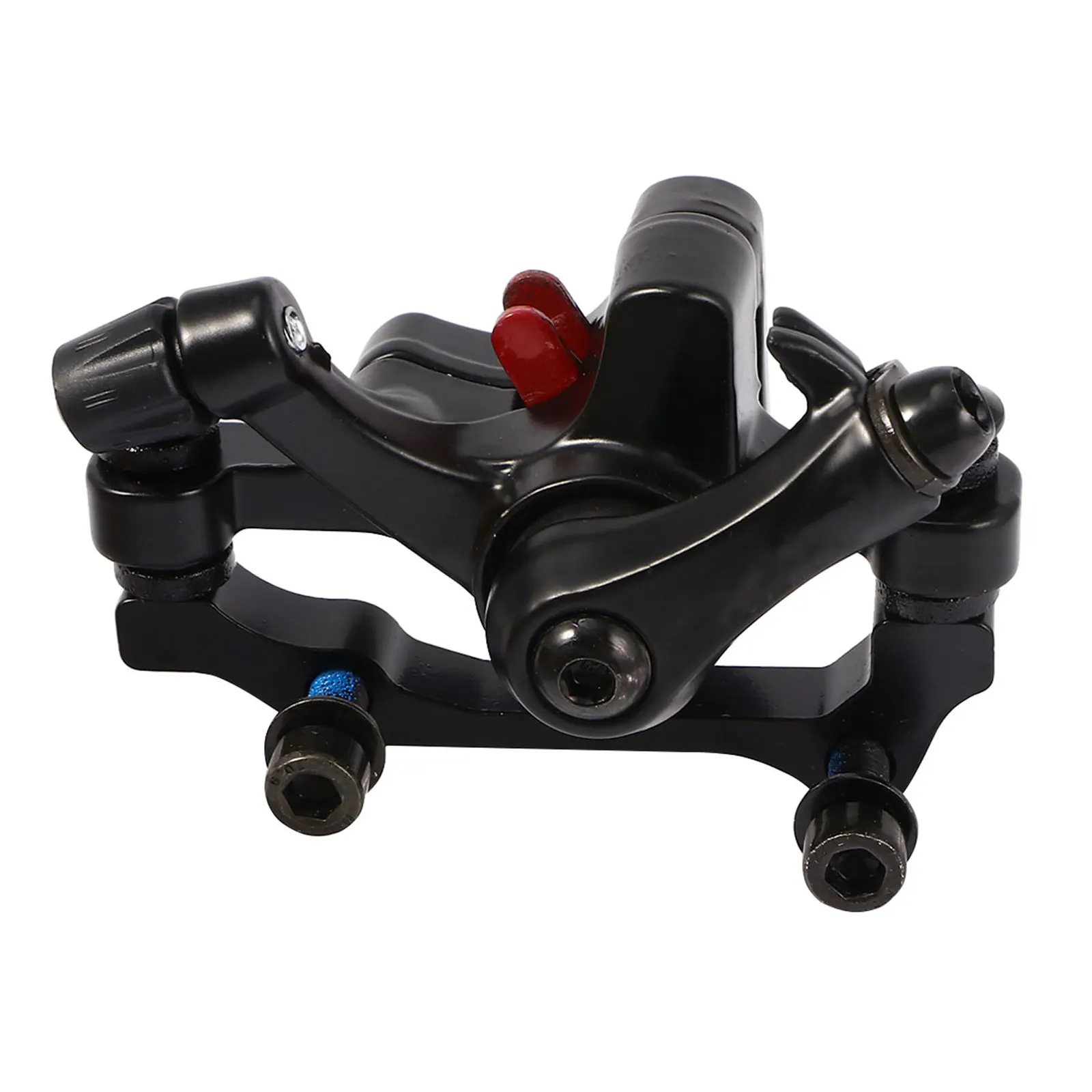 

Mechanical Bike Disc Brake High Quality Aluminum Alloy Adjustment Fits Most Bikes Easy Install Black Color Rear Position