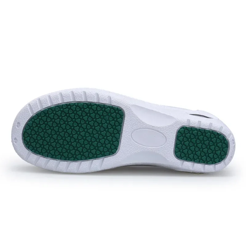 SNURULAN Four Seasons Woman white Nurse shoes women Platform soft Comfortable Air cushion casual genuine leatherE246