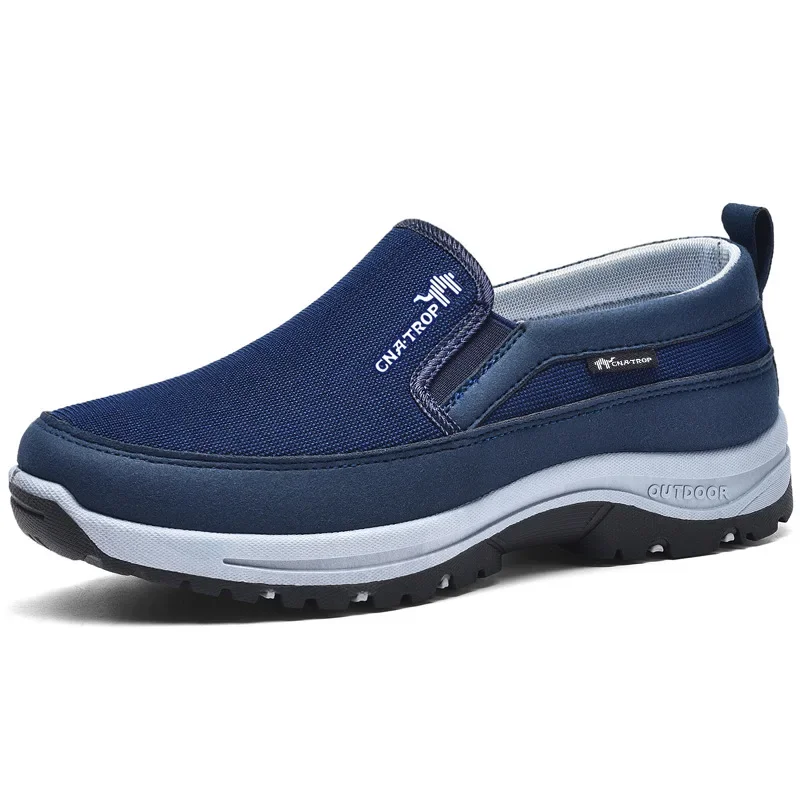 Mocassins pour hommes, baskets en maille respirante, antidérapantes, vulcanisées, semelle souple, couleur unie, chaussures d'eau confortables, Zapatos