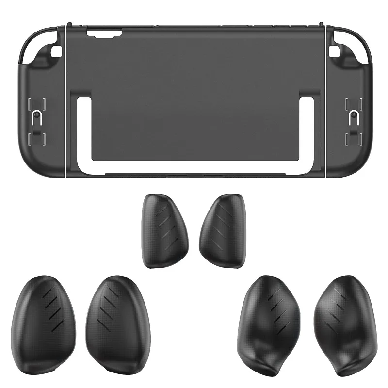 

For Nintendo Switch2 Anti-Scratch Cover Skin With Ergonomic Replaceable Grip Protective Cover Accessories