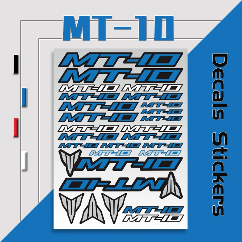 2024 mt10 Motorcycle Whole Body Fuel Tank Stickers For MT-10 MT 10 Sign Shock Absorber Waterproof Reflective Decorative Decals