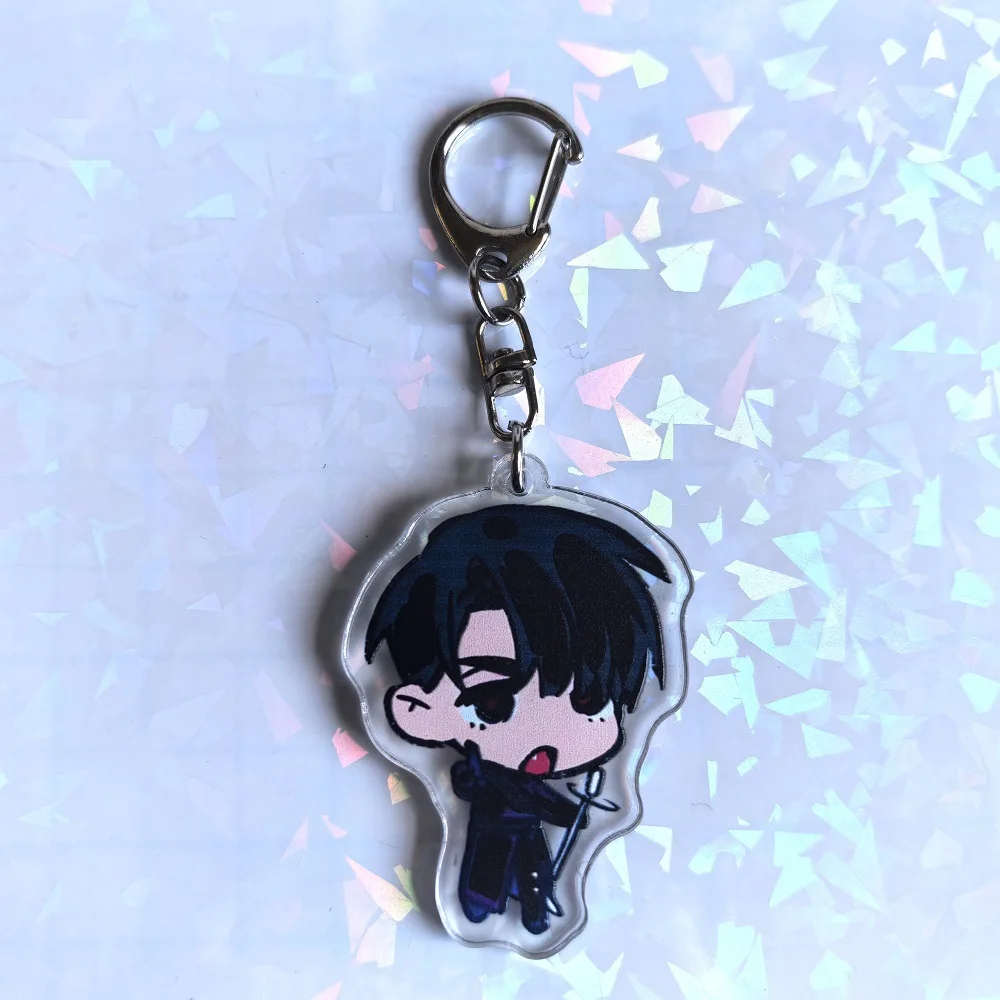 شفافة الغريبة المرحلة Chibis المفاتيح لوكا إيفان حتى ميزي هيونا سوا حلقة رئيسية لعبة اكسسوارات ظهره قلادة مجوهرات هدية