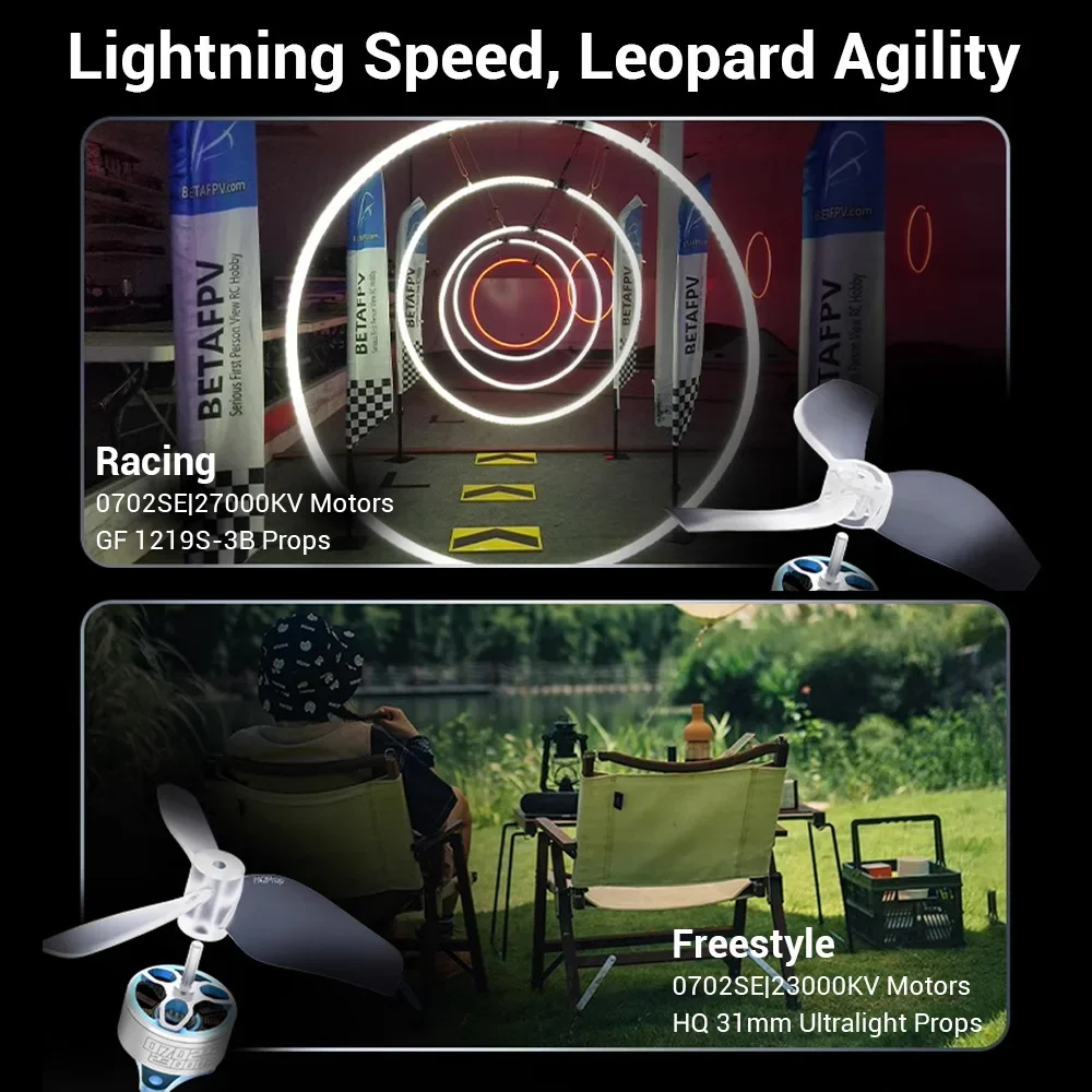 BETAFPV Air65 Brushless Whoop Quadcopter RC Racing Drones 2025 NOVO