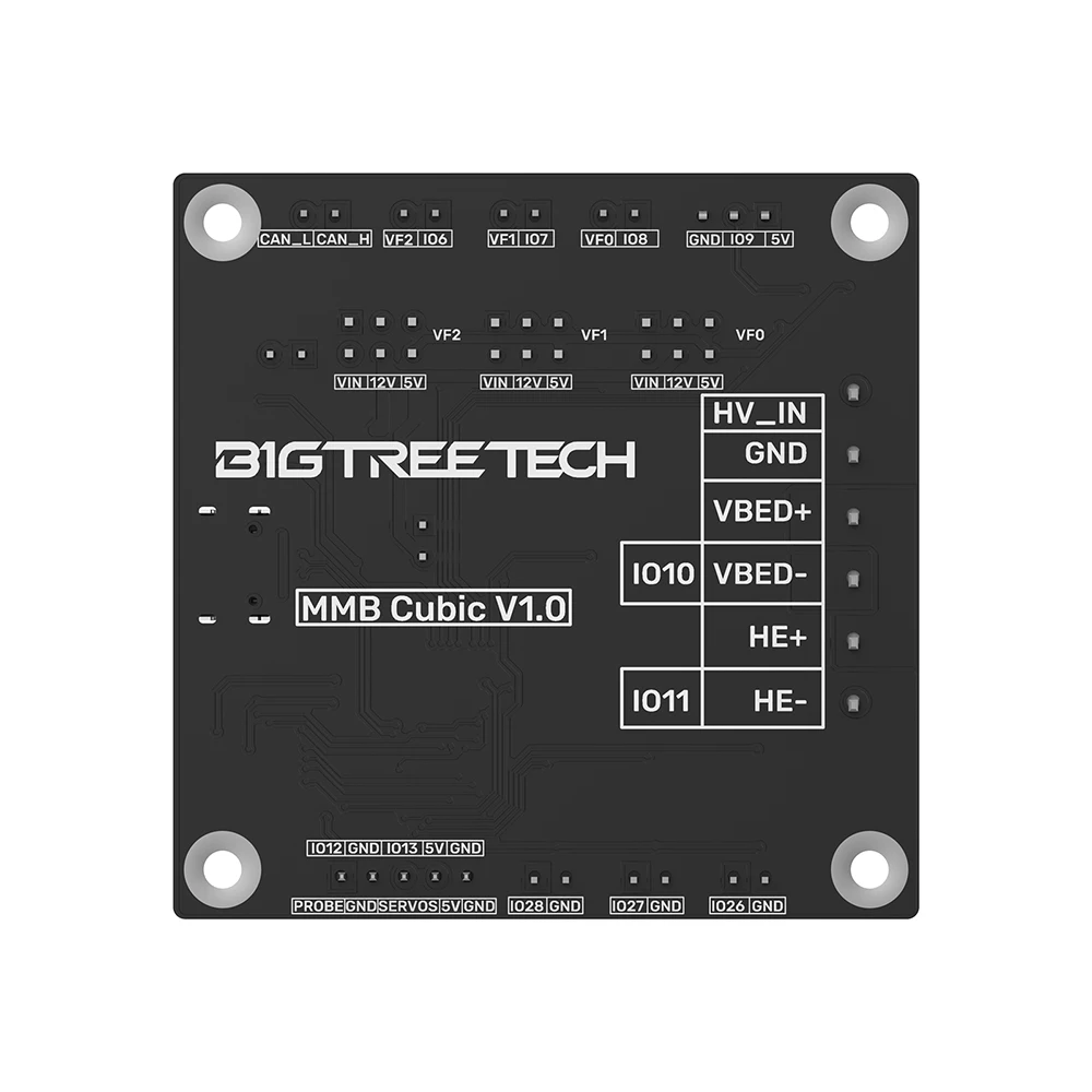 BIGTREETECH MMB Cubic V1.0 Board 3d Printer Parts for Voron 2.4 Expansion Board for MMB Motherboard Klipper 3D Printer DIY