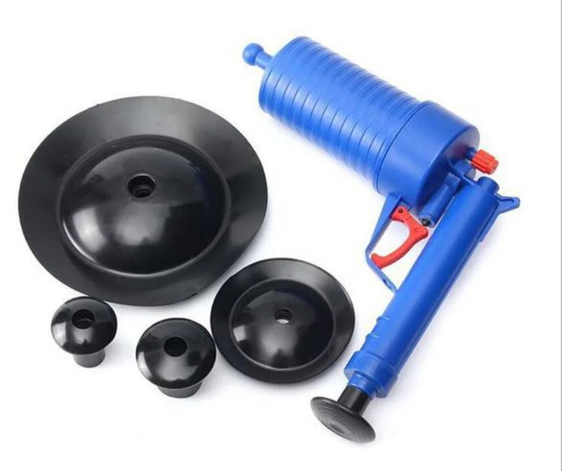 

Air Pump Pressure Pipe Plunger Drain Cleaner Sewer Sinks Basin Pipeline Clogged Remover Bathroom Kitchen Toilet Cleaning Tools