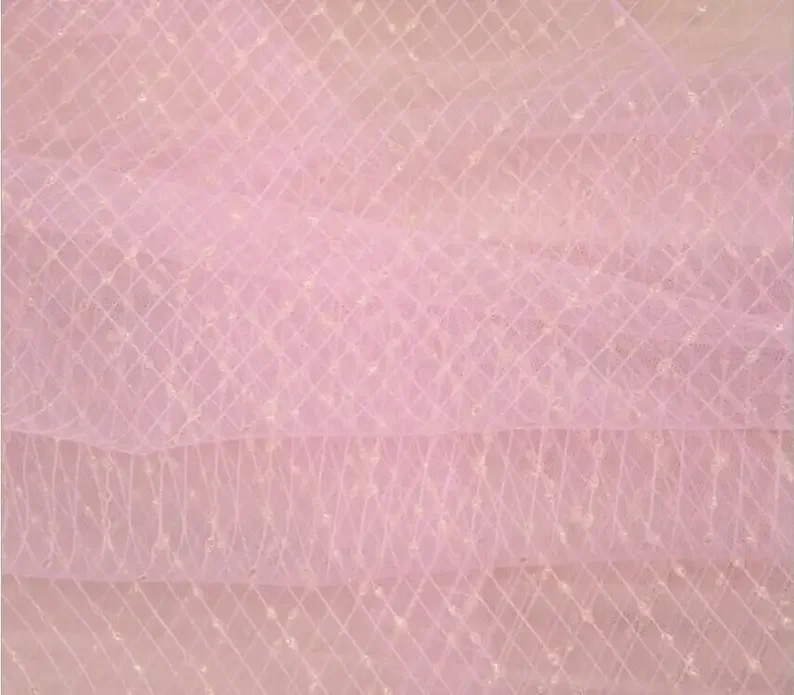 7 colors Black gold dot mesh lace fabric, Silver dot embroidery tulle fabric small dots for wedding lace bridal lace dress