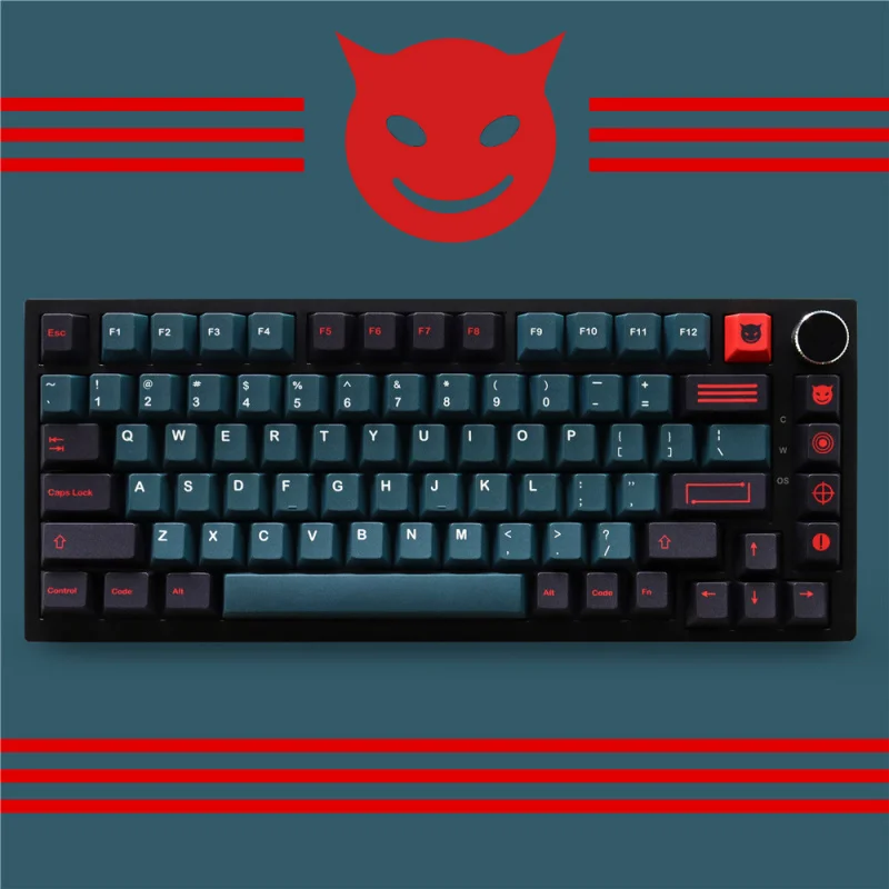 GMK Evil DolchKeycap Evil DurchiPBTFull set of sublimation-printed custom products in original factory qualitykeycap