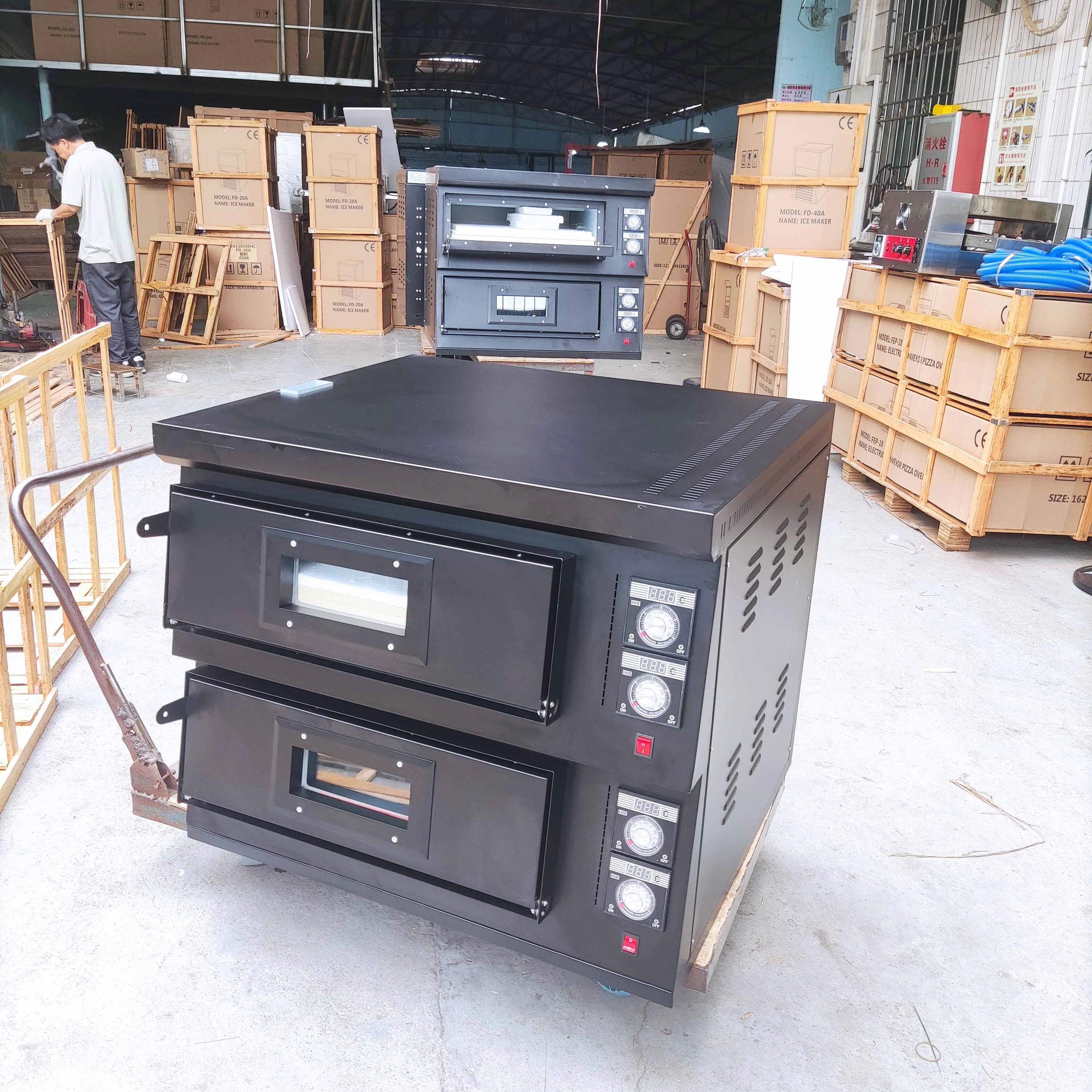 

factory price Stone Base Electric Pizza Oven EB-2