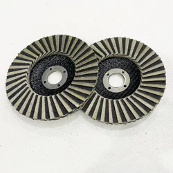 4 inch 100mm Diamond Sand Wheel Ceramic Glass Polishing Louver Blade Polishing Disc Grinding Wheel For Stone