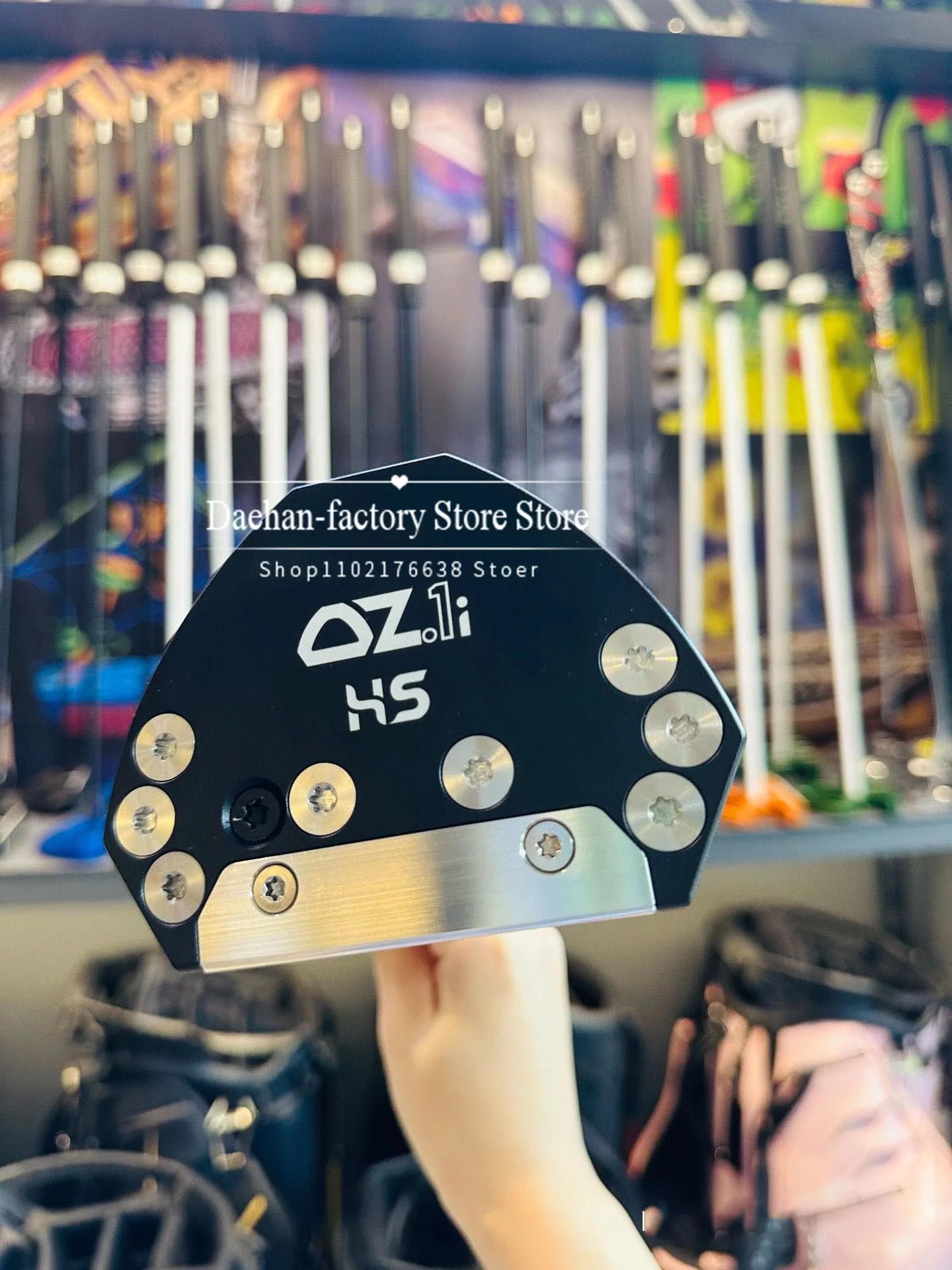 LAB Golf Putter DZ.1i HS Balanced Zero Torque Putter Steel 33 34 35 36 Inch shaft Golf Club with Head Cover
