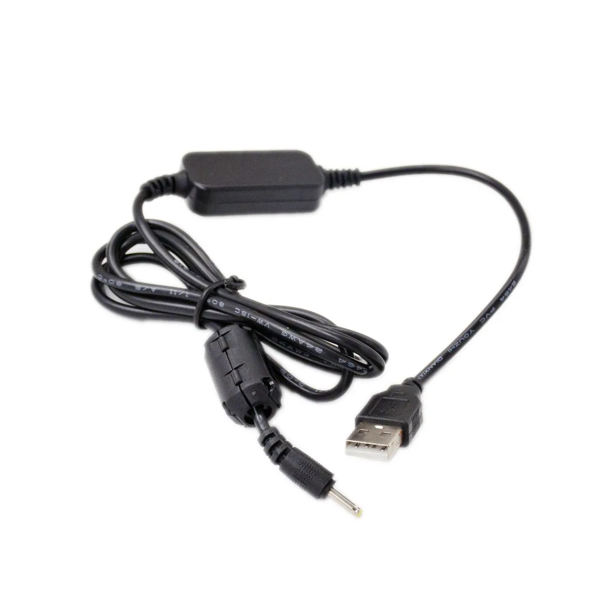 DC-21 USB Charge Cable  To DC Jack for YAESU VX1R VX2R VX3R VX3E VX3 HAM Two Way Radio Charger Cord Accessory