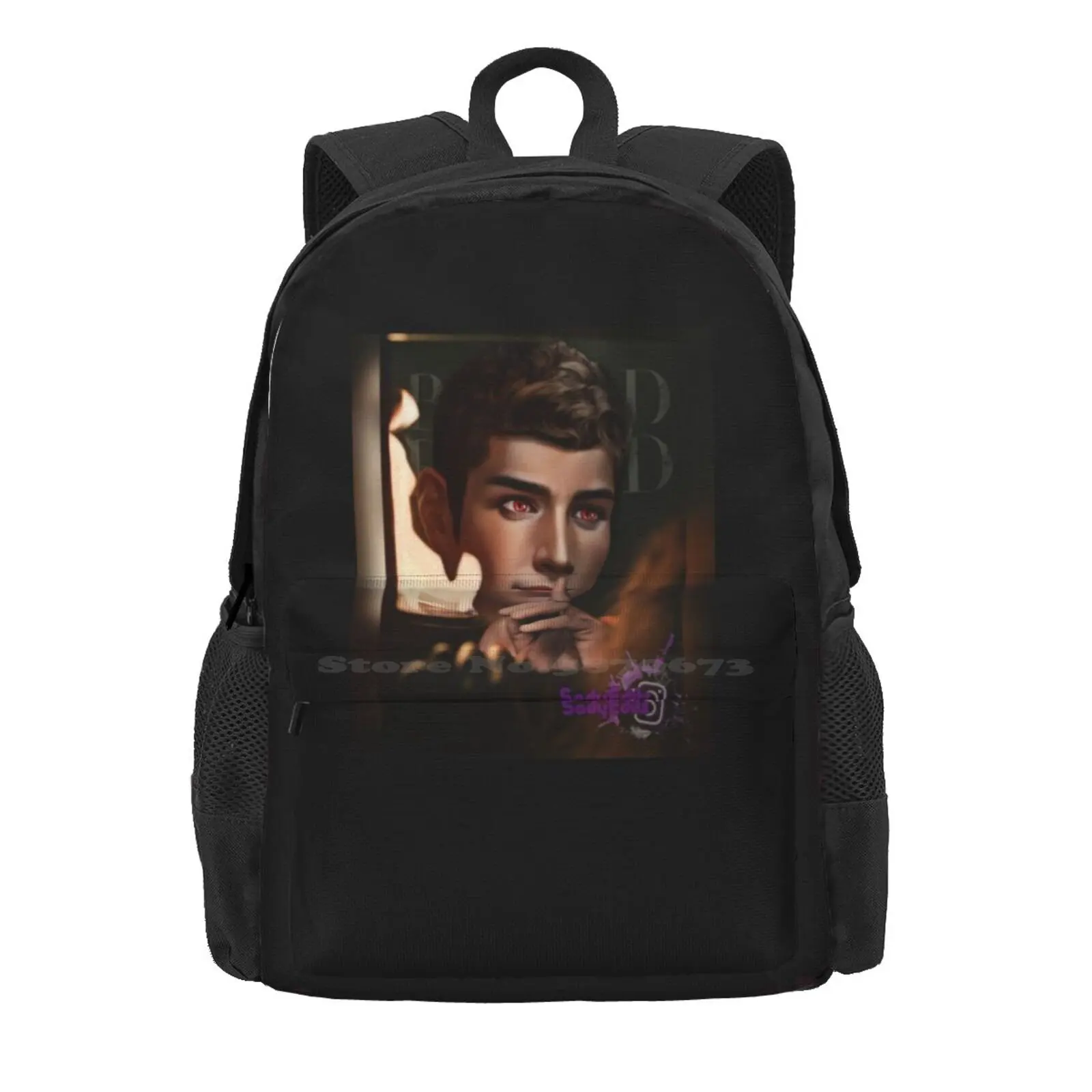 Art Of Adrian Raines From Bloodbound Hot Sale Schoolbag Backpack Fashion Bags Edit Fan Art Choices Game Bloodbound Adrian