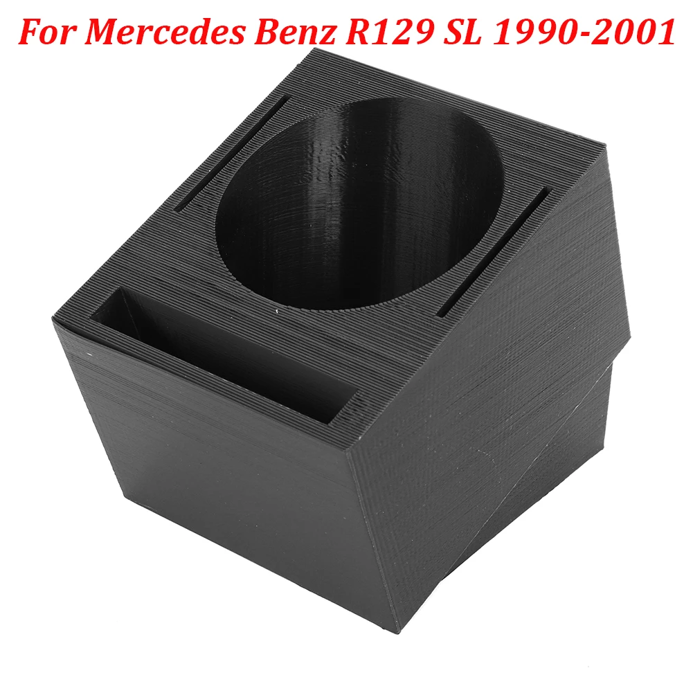 Front Center Console Water Cup Holder For Mercedes Benz R129 SL 1990 -2001 Model CUP HOLDER With PHONE Slot AB plastic