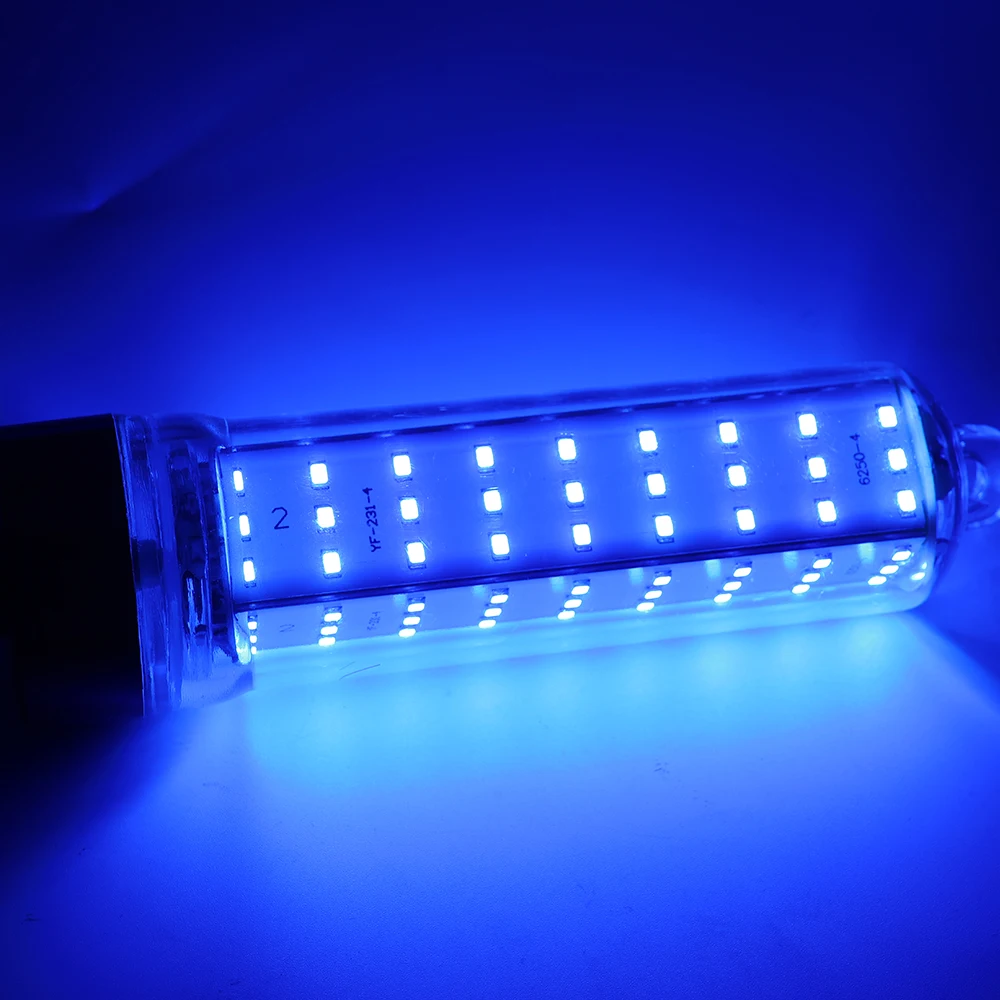 1 x 55W Tragbares LED-Unterwasser-Angellicht, 12V-85V, Unterwasser-Fischlocklicht, Angelzubehör – Detail 9