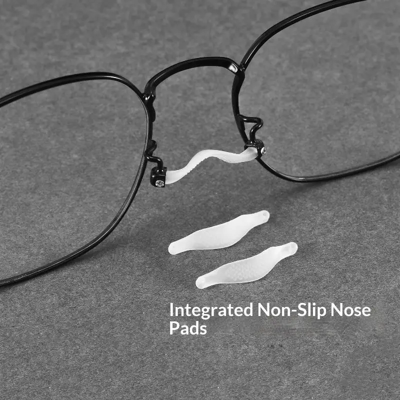  Glasses Nose Pads Soft Silicone Screw In Anti Slip Aid Comfort Fit for Eyeglass Frames for Everyday and Reading