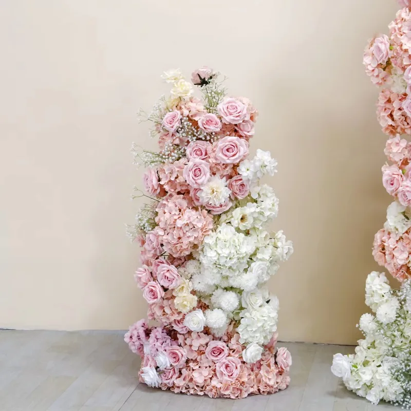 artificial flower arch wedding decoration wedding background arch