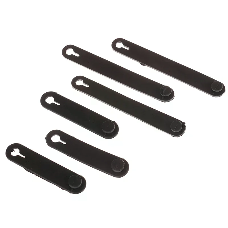 Rubber Cable Straps for Motorcycle Frame, Secure Wiring Harness & Cables, Motorbike Accessories