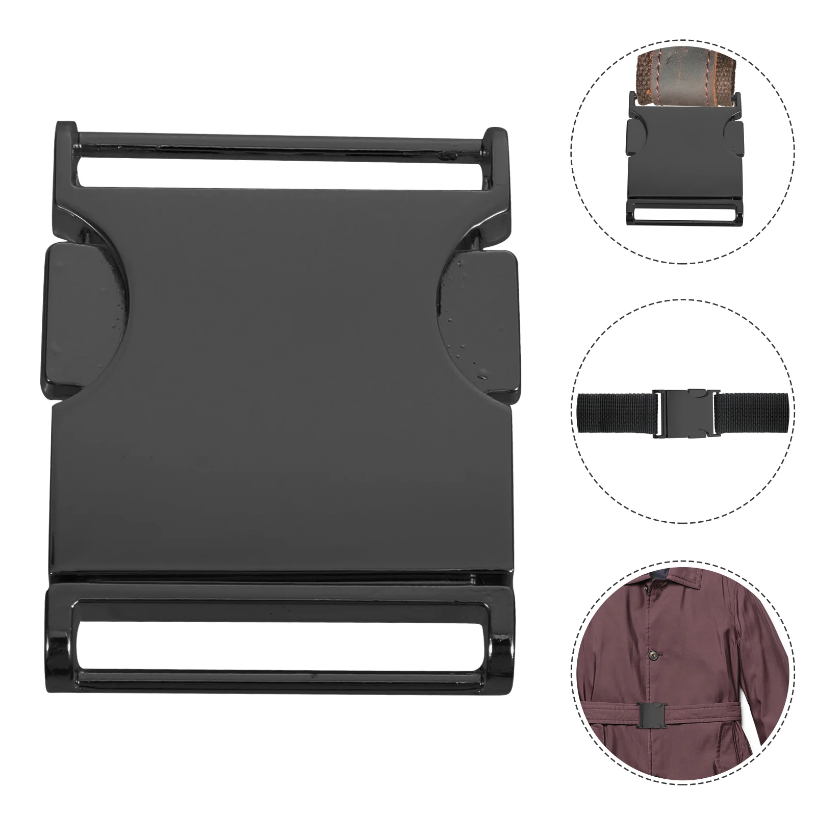 2 szt. Metalowa klamra Spersonalizowane guziki do paska Sukienka Klamry w pasie Akcesoria kowbojskie Ubrania Regulowany stop Damskie