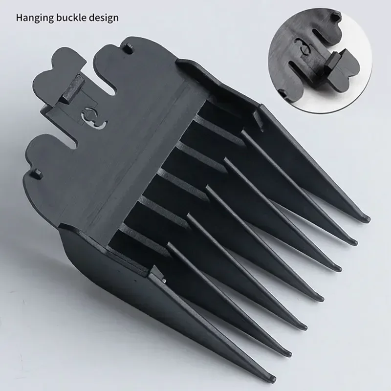 10Pcs Professional Hair Clipper Limit Guide Comb Trimmer Guards Attachment 1.5-25mm Universal Haircut Tool Clipper Limit Combs