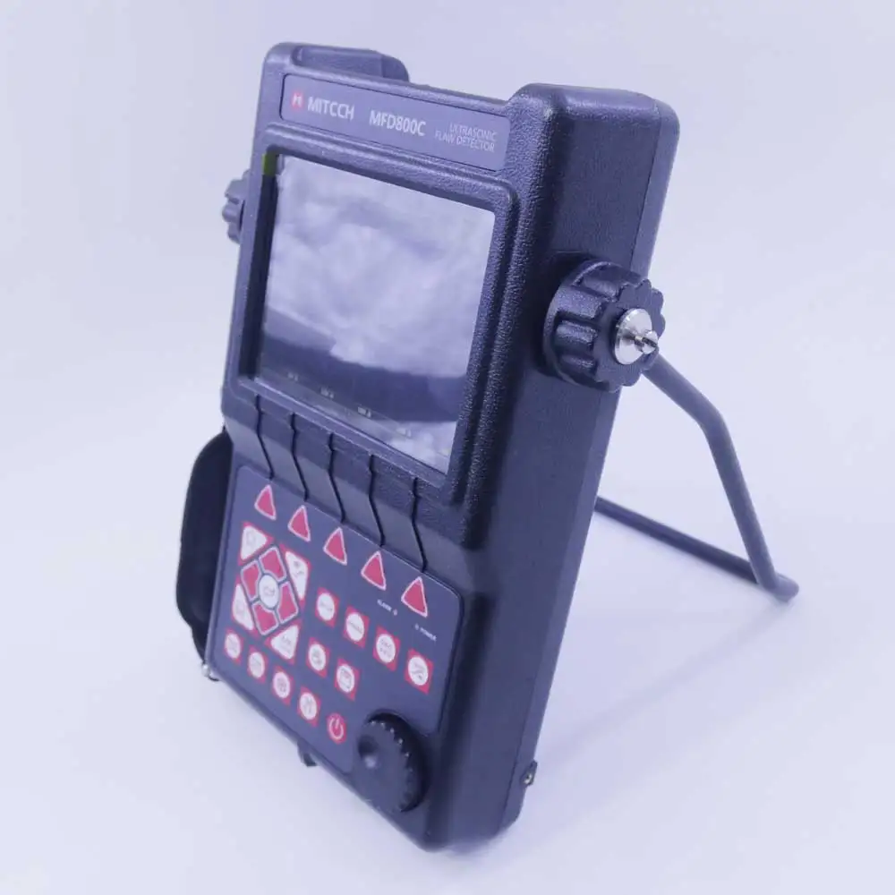 MFD800C Digital Portable Ultrasonic Flaw Detector Measures 0-9999 mm at Steel Velocity