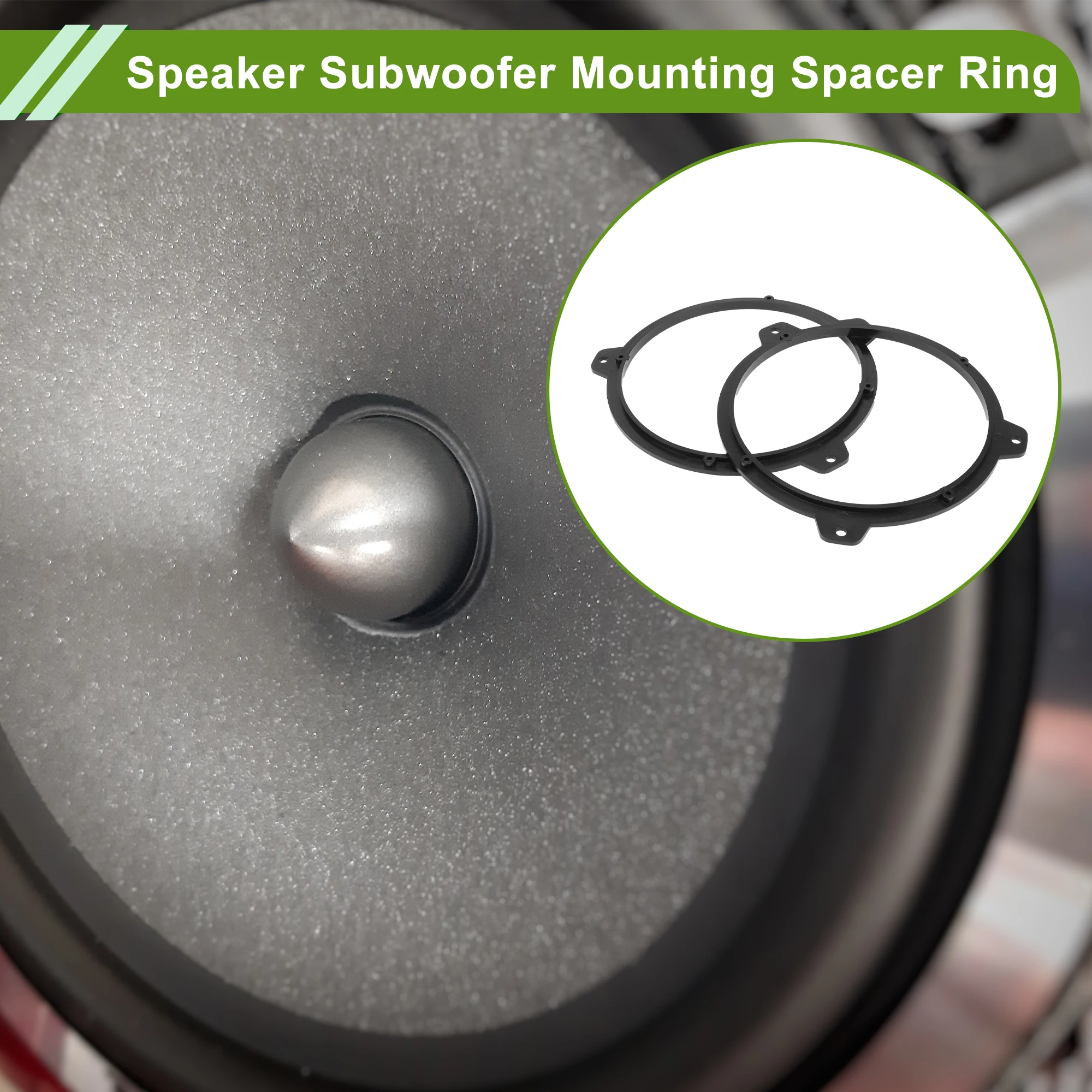 

X Autohaux разделительное кольцо динамика твитер адаптер проставки динамика для BMW 3 E46 1998 для 6,5 дюйма