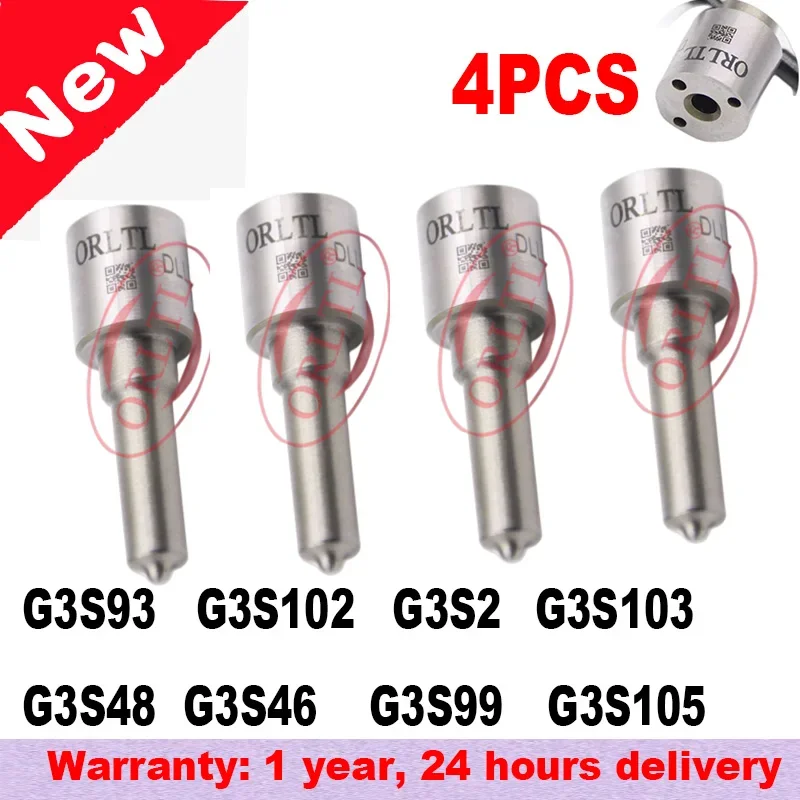 

4PCS G3S103 G3S48 G3S46 G3S99 G3S93 G3S102 G3S2 G3S105 for DENSO Cummins Toyota Hilux Mitsubishi Nissan Diesel Injector Nozzle