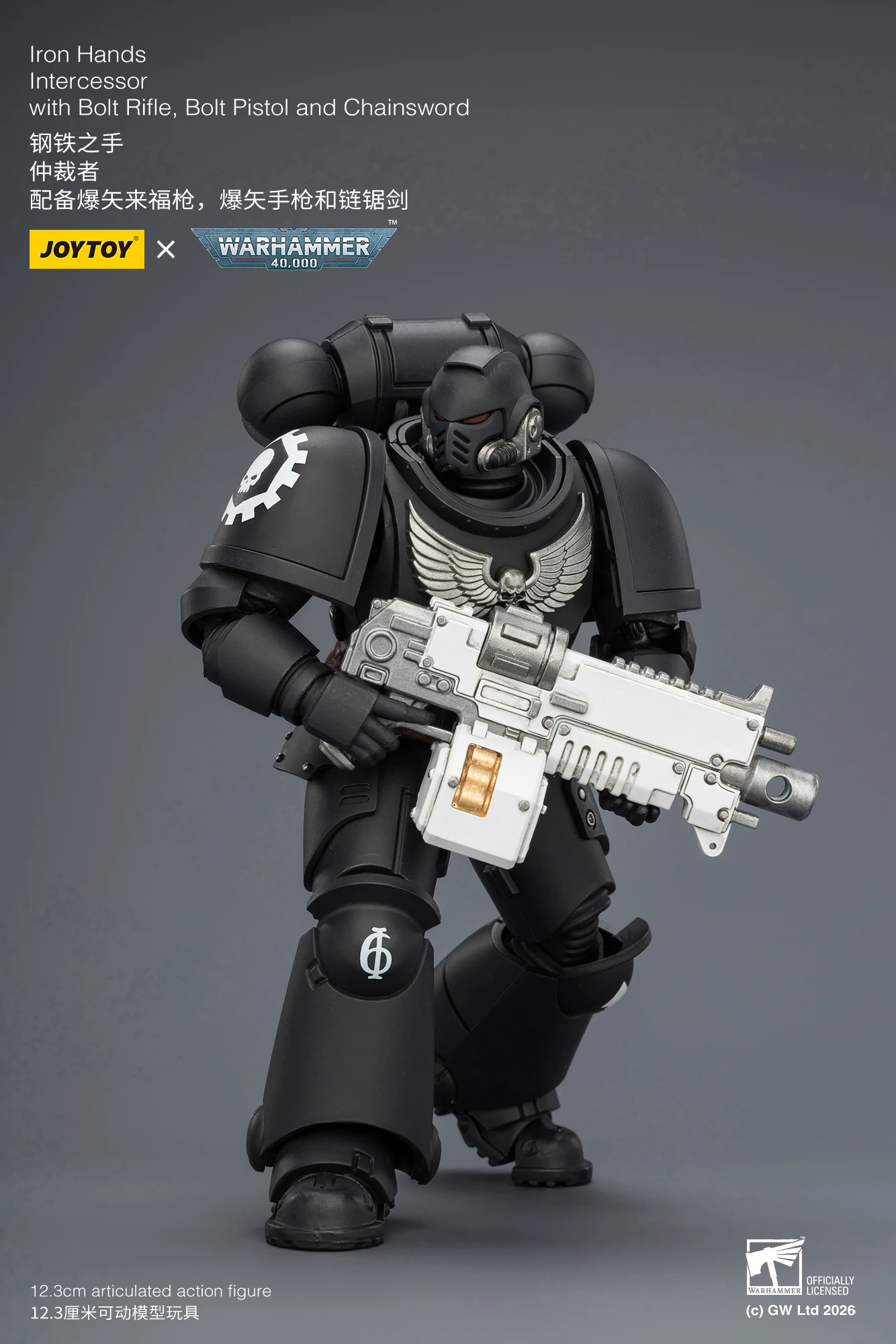 1/18 JOYTOY Actionfigur 40K Ultramarines Imperial Fists Blood Angels Intercessor Anime-Modell Sammlerstück – Detail 16