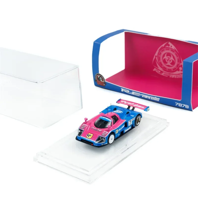 

CLDC CarBook - BMC 1:64 RE 787B English version Collection Miniature Diecast Metal Model Car
