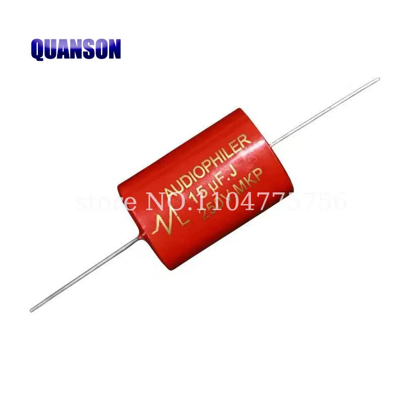 2PCS Speaker Divider High Tone Poleless MKP Capacitor 250V 4UF 405 4.7UF 475 5.6UF 565 6.8UF 685 8.2UF 825 10UF 106 12UF 126